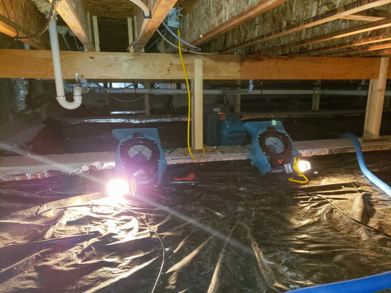 Crawlspace Water Restoration in Chandler, AZ