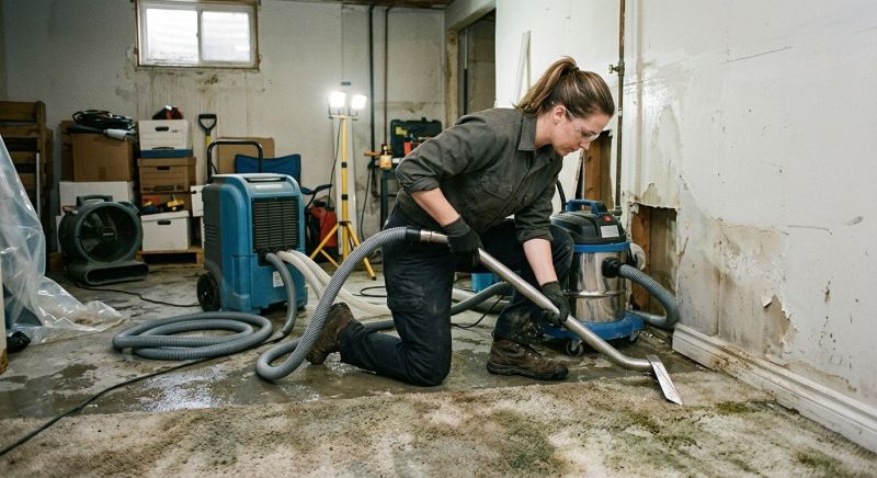 Water Damage Cleanup in Gilbert, AZ