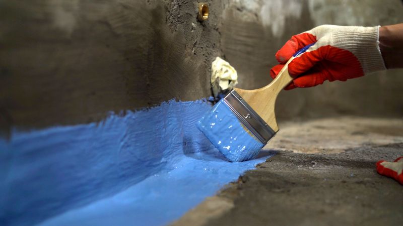 Sealant Application on Basement Walls