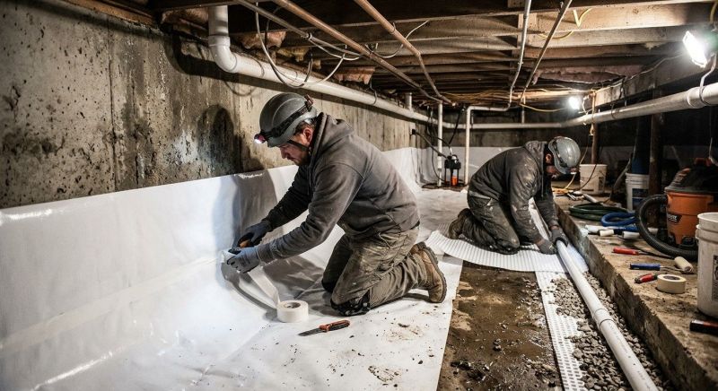Wet Basement Repair in Fort Myers, FL